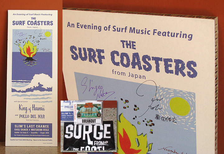 Surf Coasters Poster & Swag